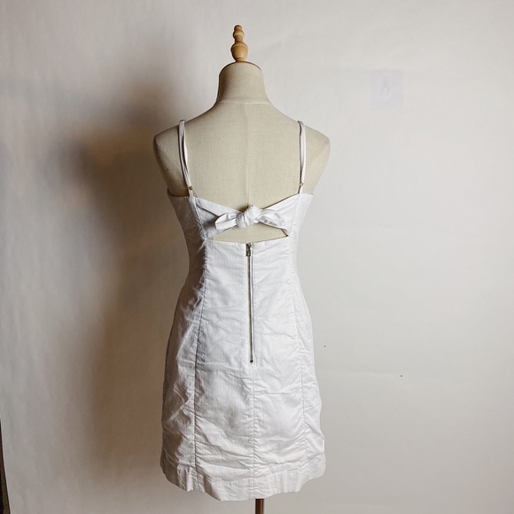 LILLY PULITZER Shelli Built-In Bra Tank Dress Wht - Picture 7 of 12